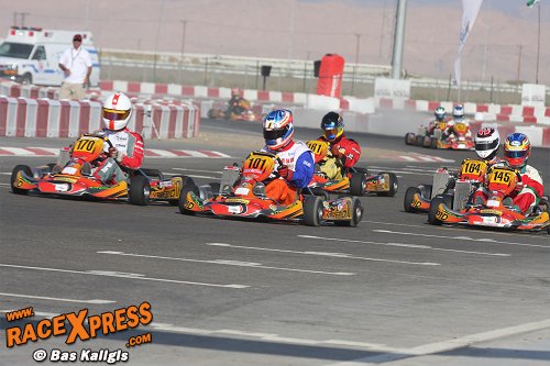 Close finish om P2